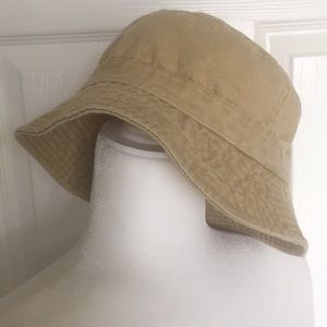 UO Gold Washed Cotton Bucket Hat